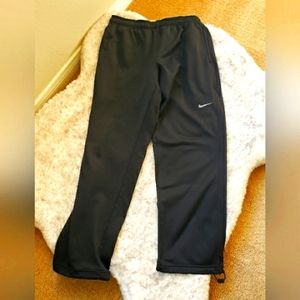 3 PAIRS NIKE Men's track pants - 1 small, 2 medium, black & grey